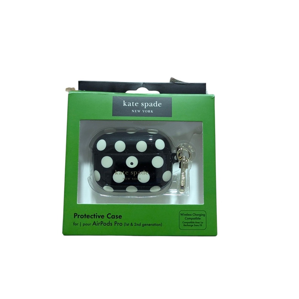 BbO Kate Spade NY 'Poka Dotted' Protective Case for AirPods Pro 1st‎ & 2nd Gen.